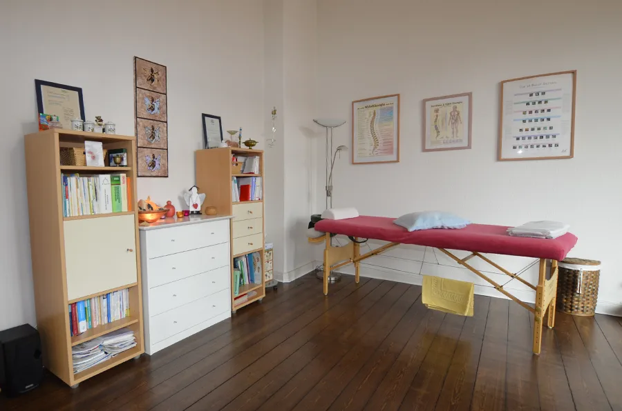 Praxisraum der Praxis für Osteopathie Katja Iburg